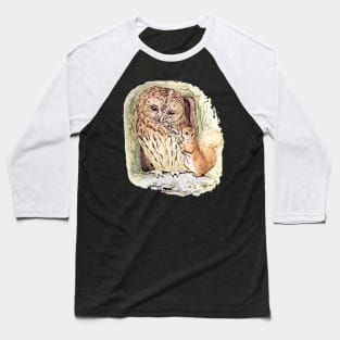 Squirrel Nutkin and Mr. Brown - Beatrix Potter Baseball T-Shirt